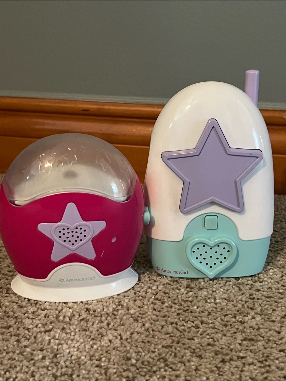 American Girl Bitty Baby Lights and Sounds Monitor; working